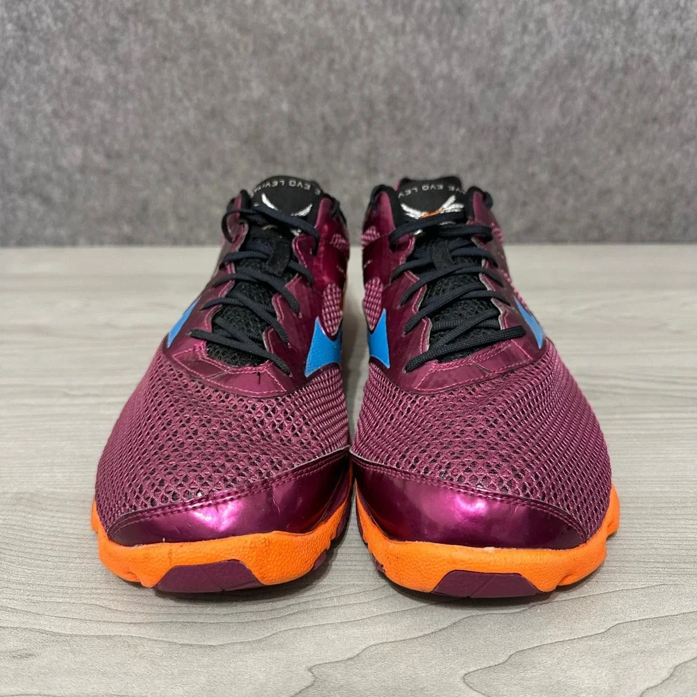 Mizuno Wave Evo Levitas Running Shoes‎ Mens 15 Purple Orange Minimalist